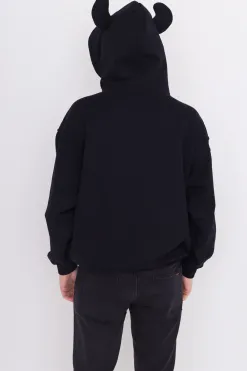 Bluza Rozpinana Studded Horned Lucy Zip Hoodie Bluzy Rozpinane
