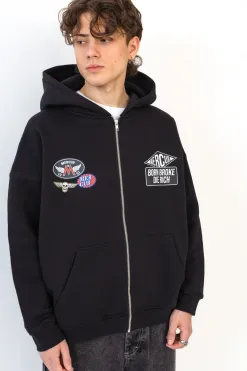 Discount Bluza Rozpinana Patch Bluzy Rozpinane