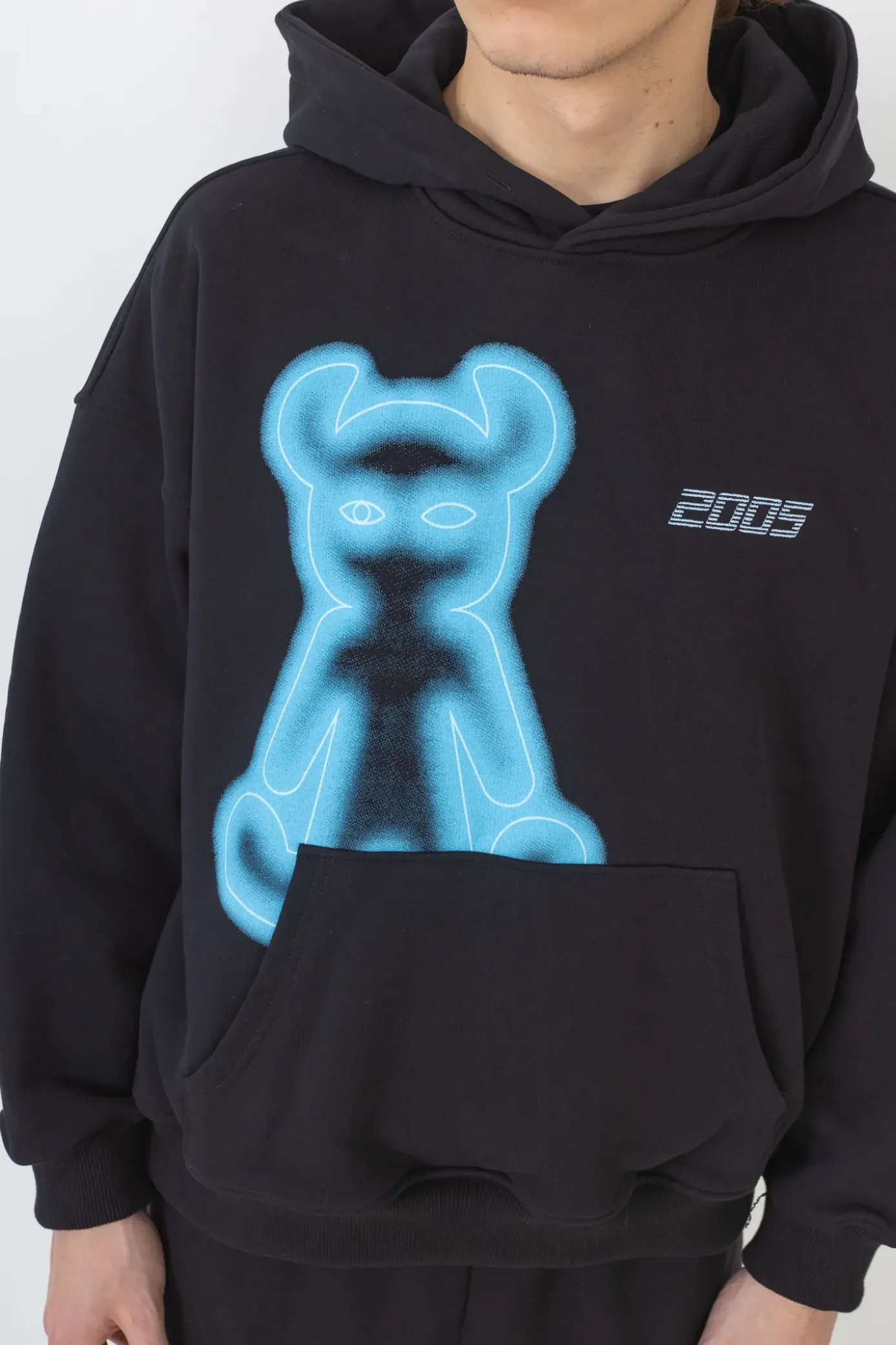 Sale Bluza Z Kapturem Airbrushed Horned Bluzy Z Kapturem