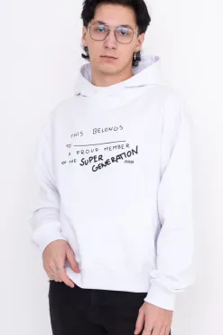 Clearance Bluza Z Kapturem Doodle Bluzy Z Kapturem