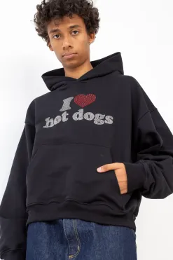 Online Bluza Z Kapturem I <3 Hot Dogs Bluzy Z Kapturem