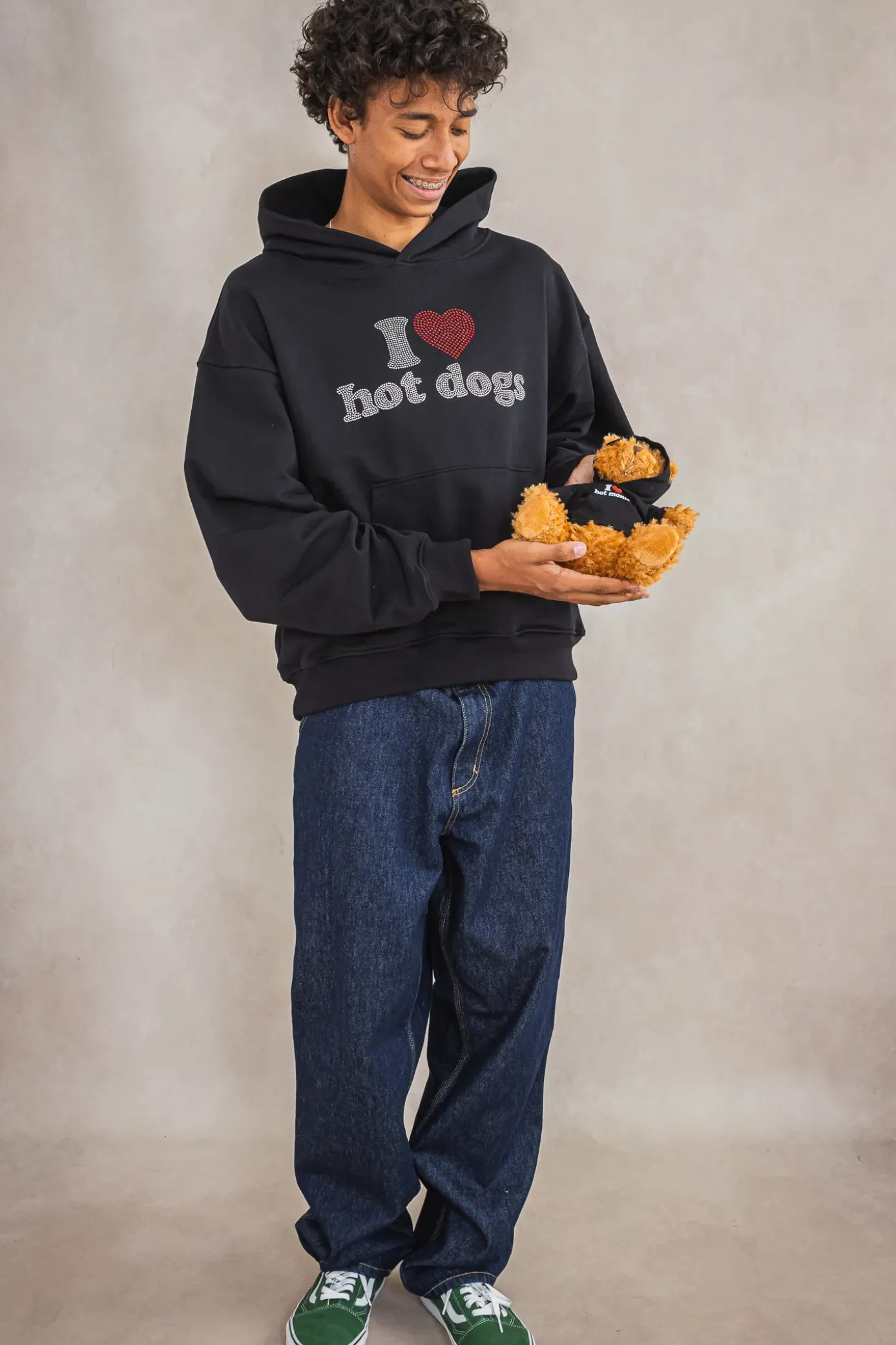 Online Bluza Z Kapturem I <3 Hot Dogs Bluzy Z Kapturem