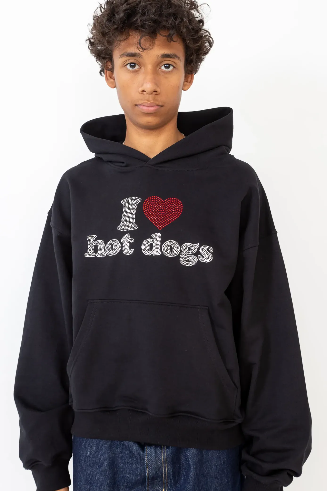 Online Bluza Z Kapturem I <3 Hot Dogs Bluzy Z Kapturem