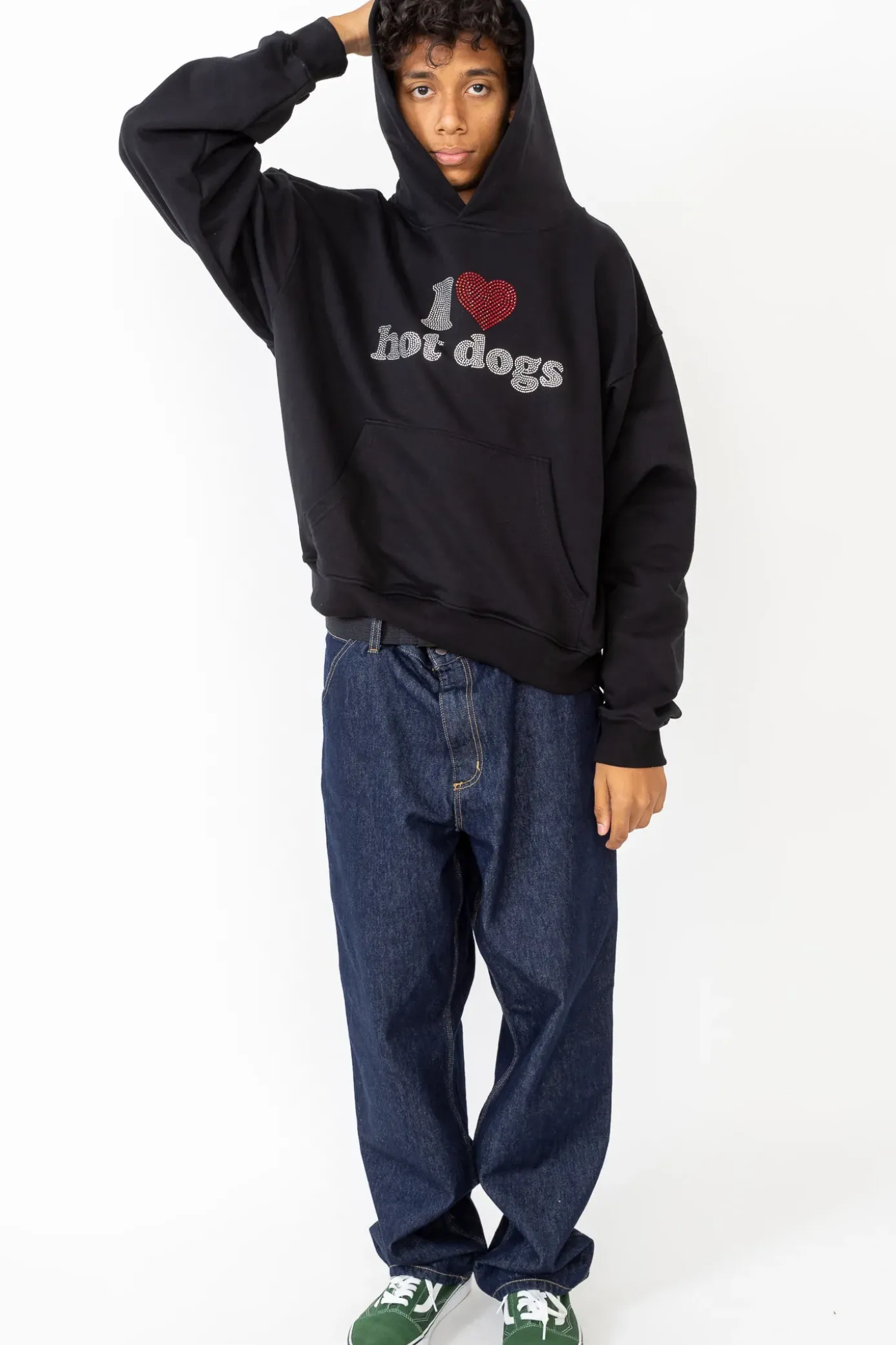 Online Bluza Z Kapturem I <3 Hot Dogs Bluzy Z Kapturem