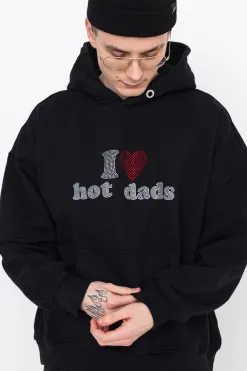 New Bluza Z Kapturem I <3 Hot Dads Bluzy Z Kapturem