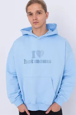 Discount Bluza Z Kapturem I <3 Hot Moms Bluzy Z Kapturem