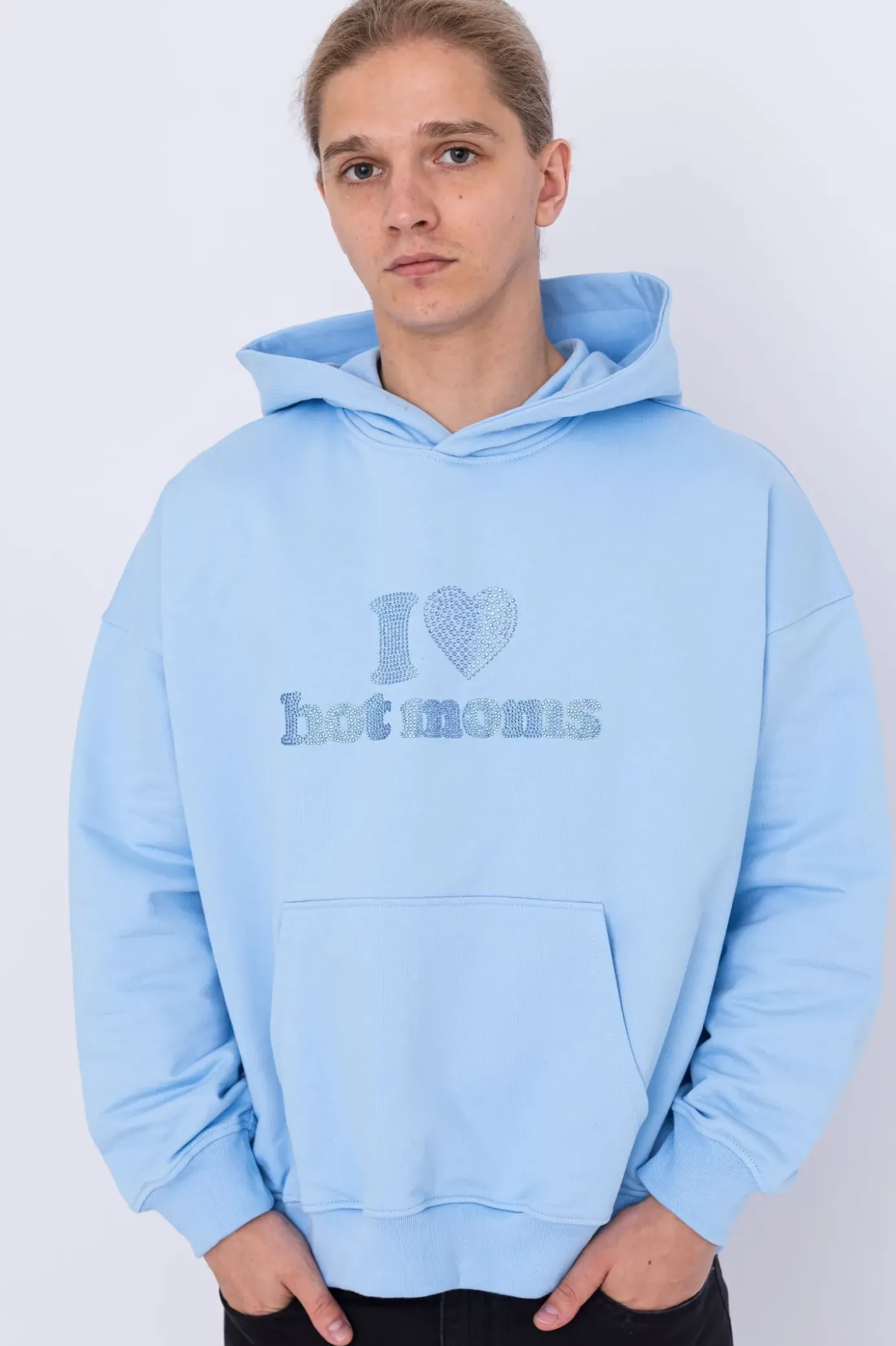 Discount Bluza Z Kapturem I <3 Hot Moms Bluzy Z Kapturem