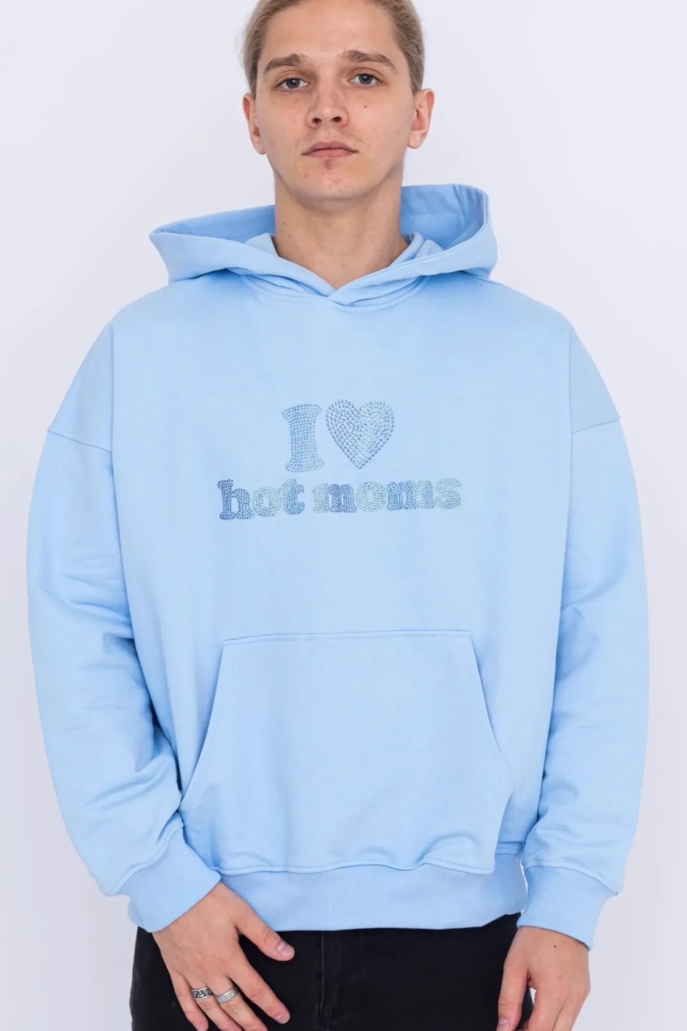 Discount Bluza Z Kapturem I <3 Hot Moms Bluzy Z Kapturem
