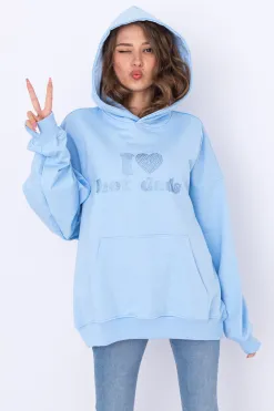 Clearance Bluza Z Kapturem I <3 Hot Dads Bluzy Z Kapturem