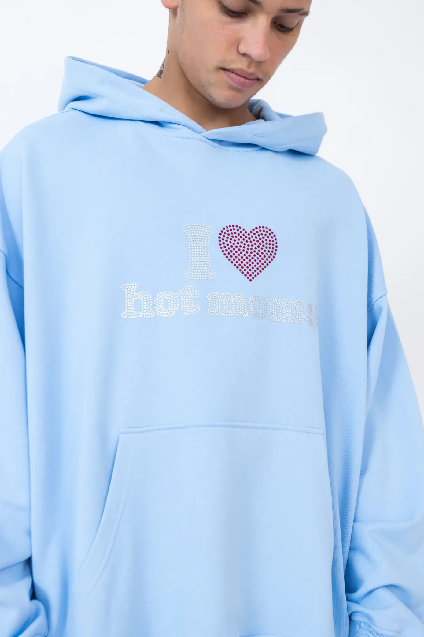 Discount Bluza Z Kapturem I <3 Hot Moms Bluzy Z Kapturem