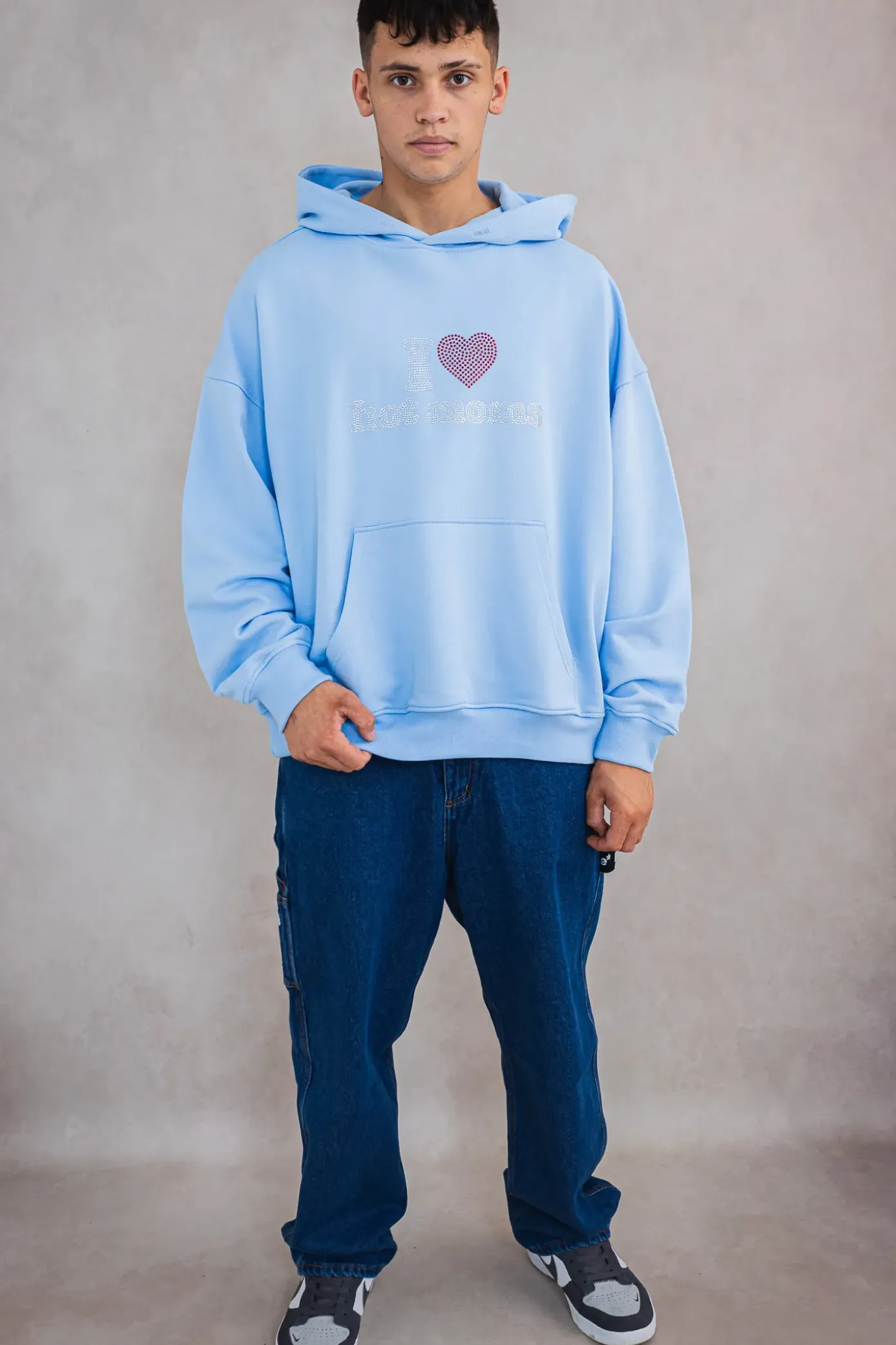 Discount Bluza Z Kapturem I <3 Hot Moms Bluzy Z Kapturem