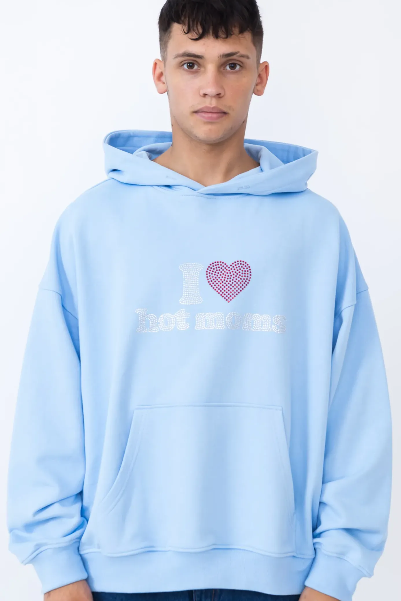 Discount Bluza Z Kapturem I <3 Hot Moms Bluzy Z Kapturem