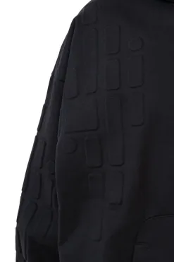 Clearance Bluza Z Kapturem Embossed Bluzy Z Kapturem