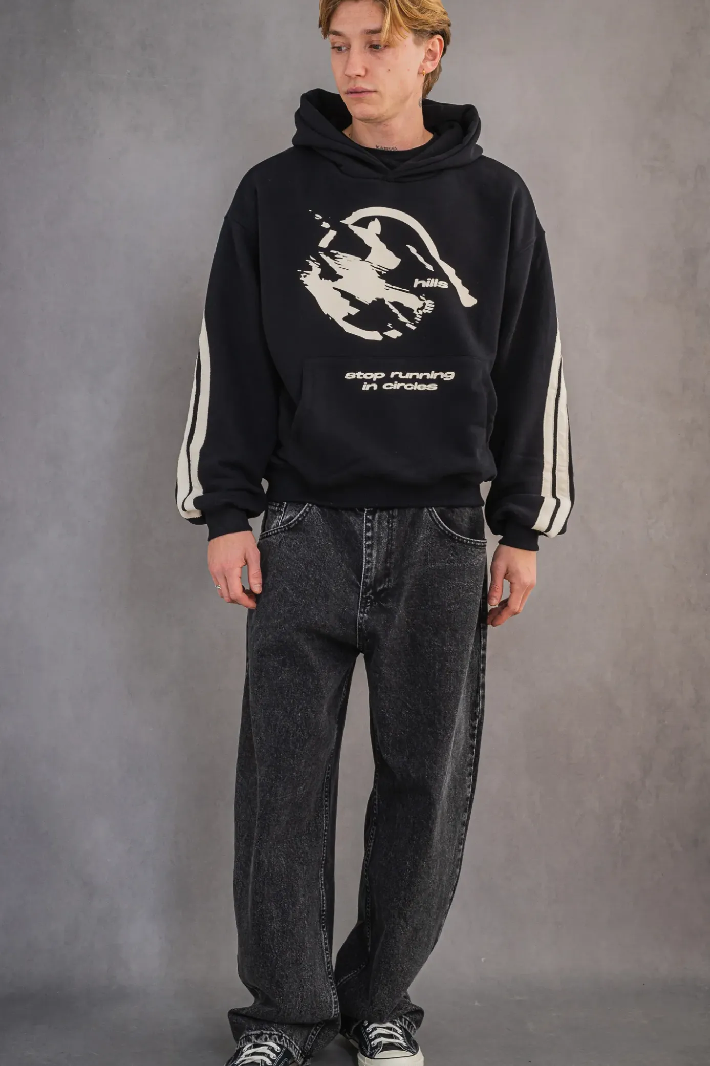 Bluza Z Kapturem Circles Bluzy Z Kapturem