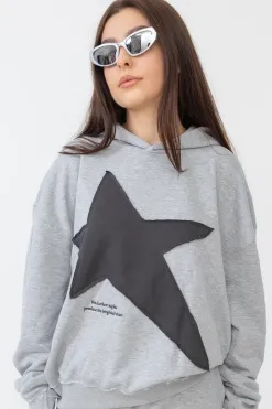 New Bluza Z Kapturem Star Bluzy Z Kapturem