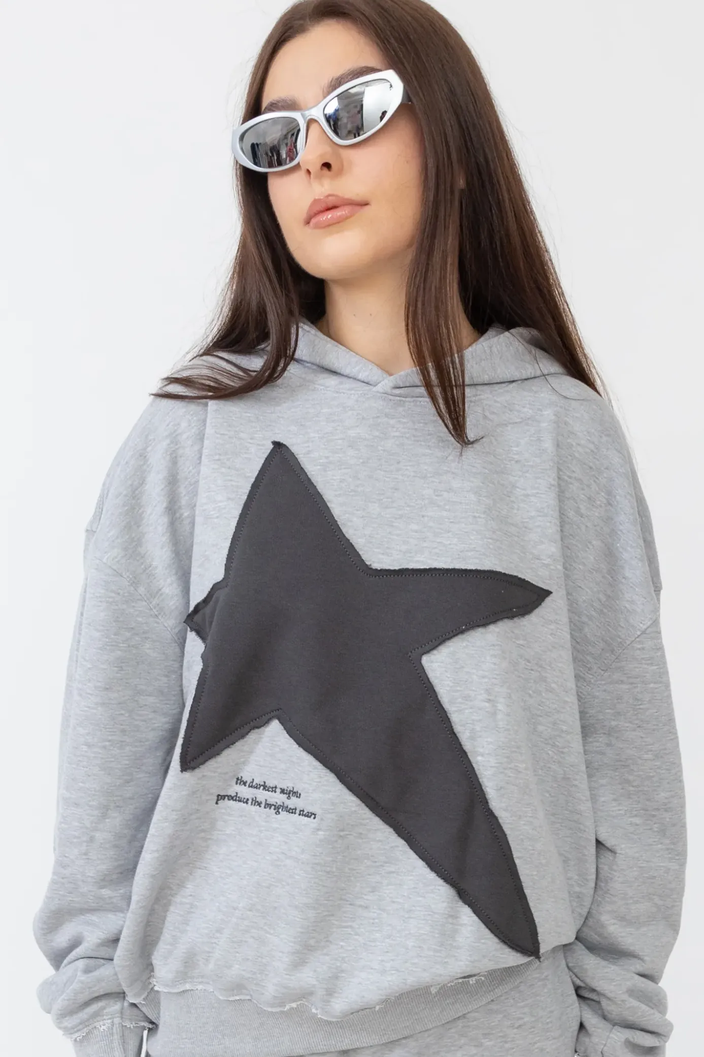 New Bluza Z Kapturem Star Bluzy Z Kapturem
