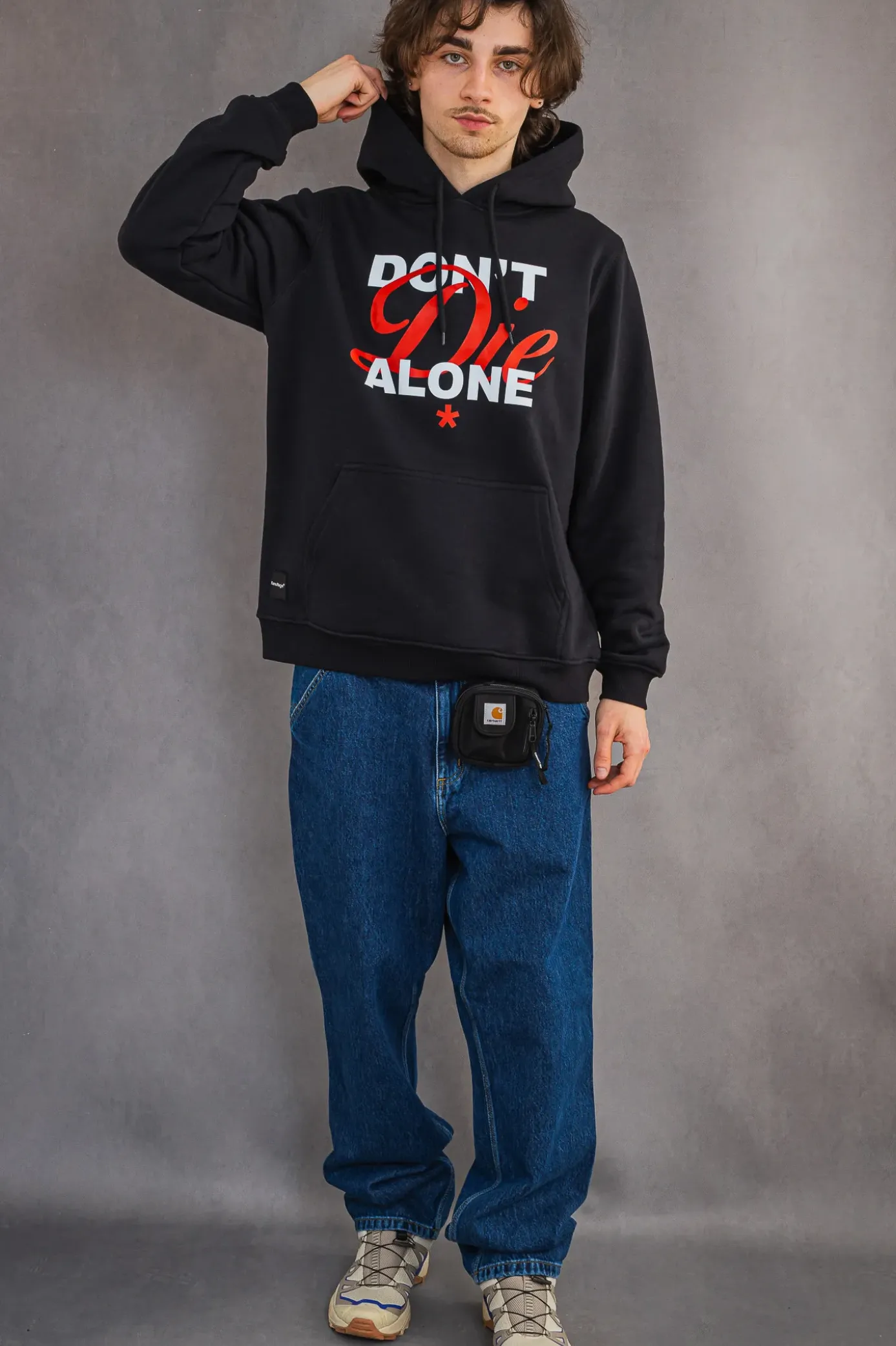 Sale Bluza Z Kapturem Don't Die Alone Bluzy Z Kapturem