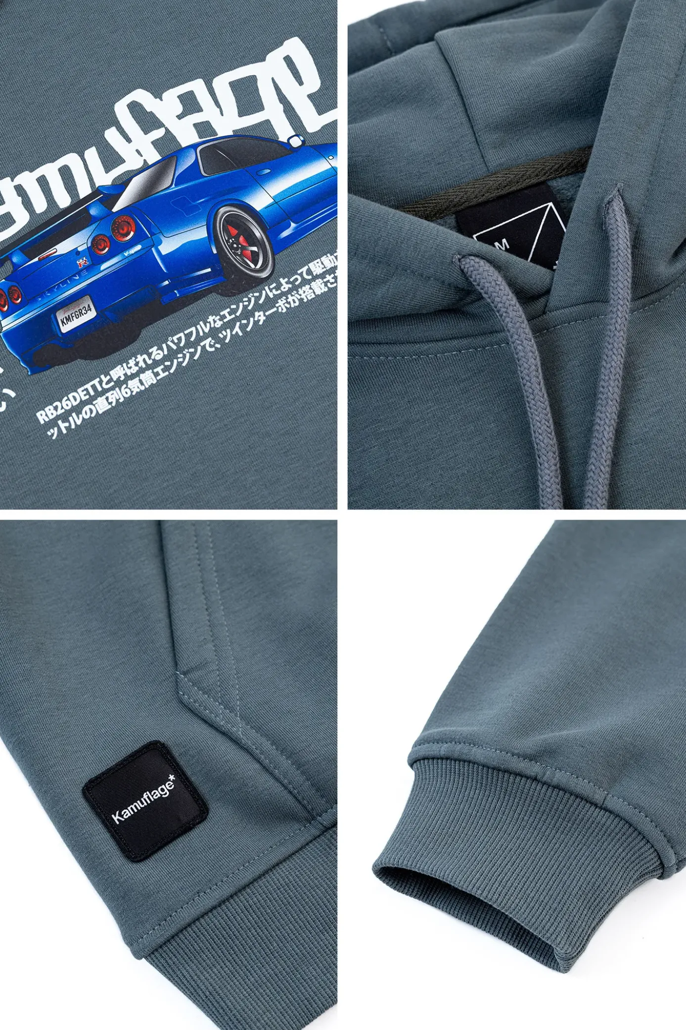 Bluza Z Kapturem R34 Bluzy Z Kapturem