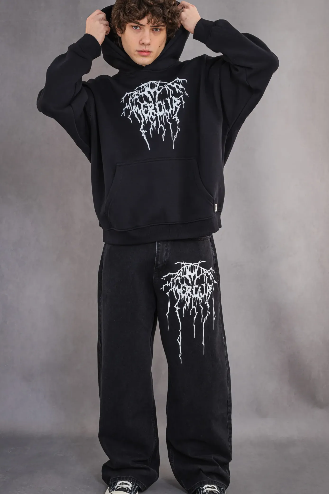 Online Bluza Z Kapturem Metal Bluzy Z Kapturem