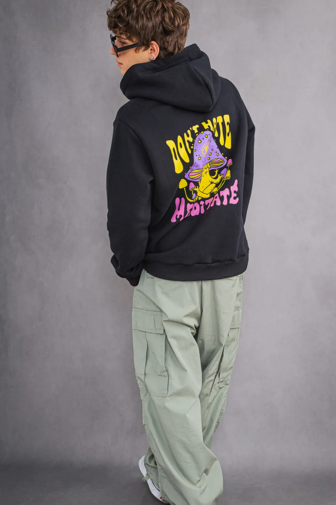 New Bluza Z Kapturem Meditate Bluzy Z Kapturem