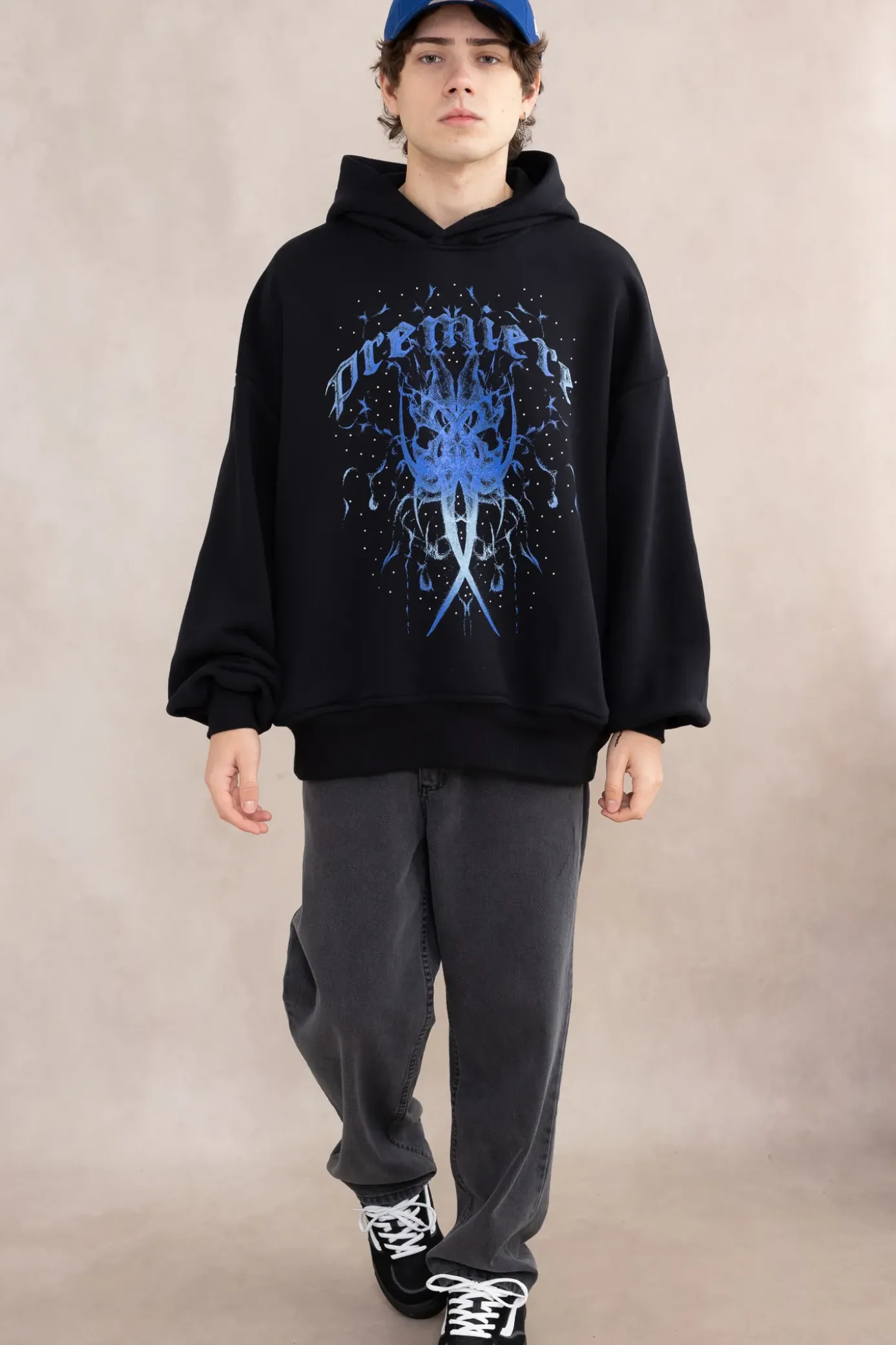 Clearance Bluza Z Kapturem Première X Crystals Bluzy Z Kapturem