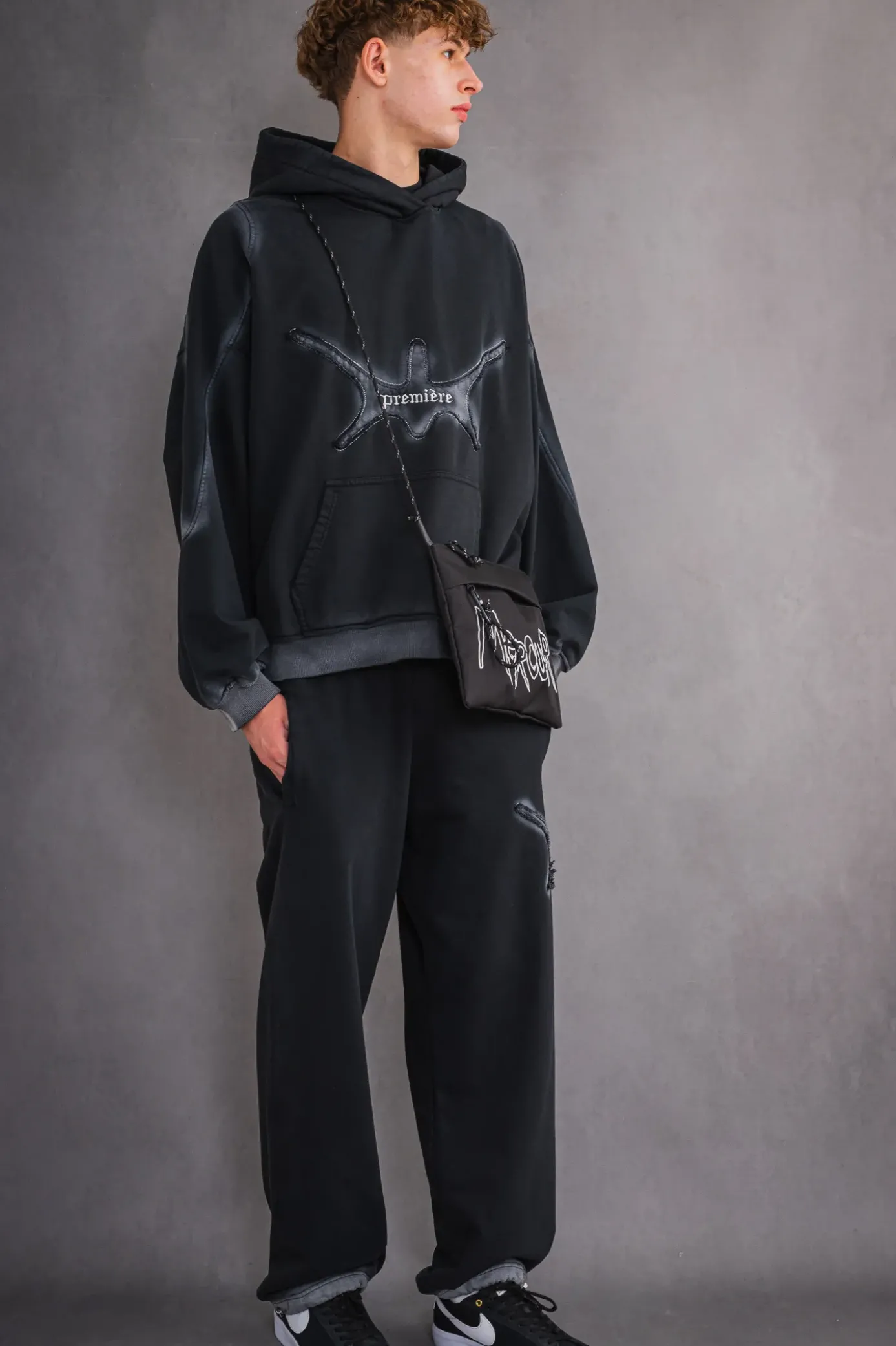 Bluza Z Kapturem Première Badman Bluzy Z Kapturem