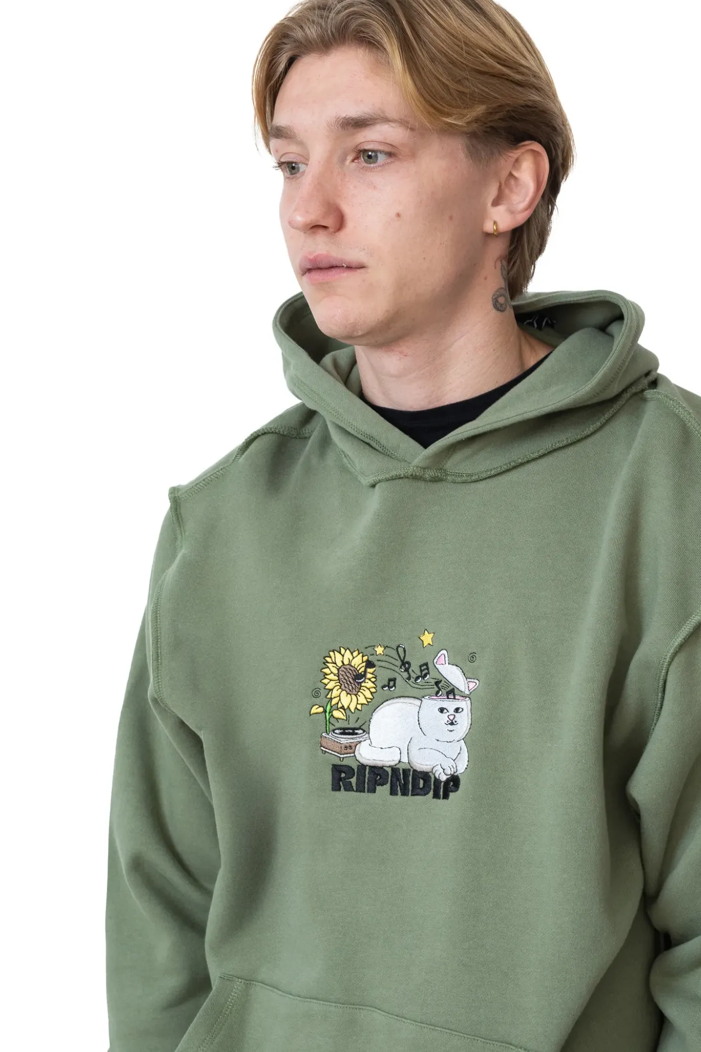 Online Bluza Z Kapturem No Music No Life Bluzy Z Kapturem