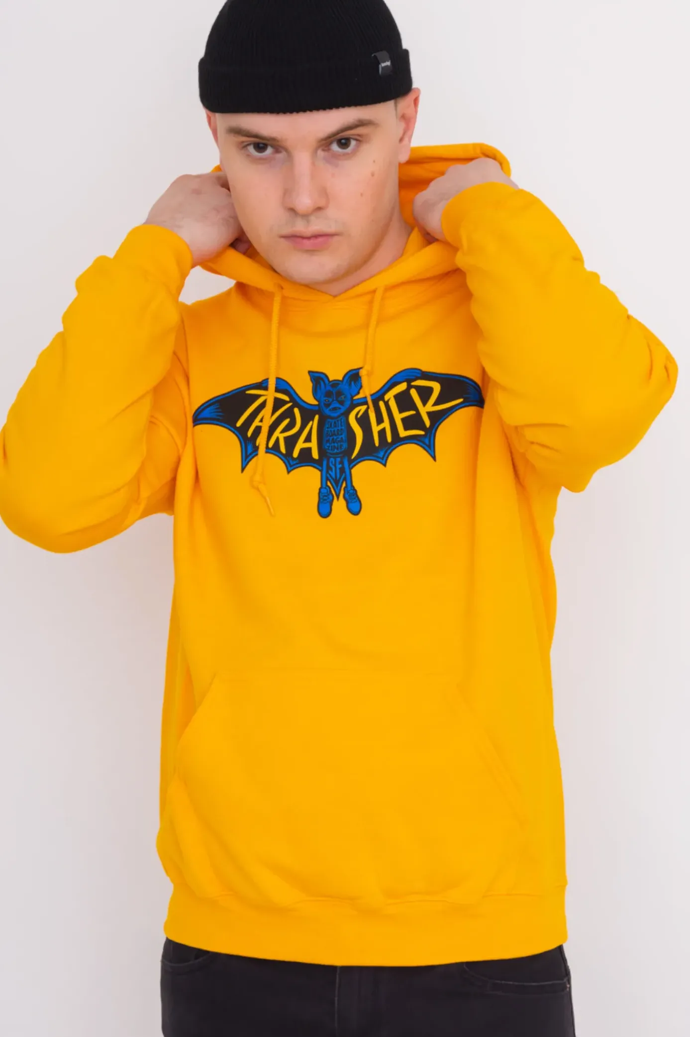 Discount Bluza Z Kapturem Thrasher Bat Bluzy Z Kapturem