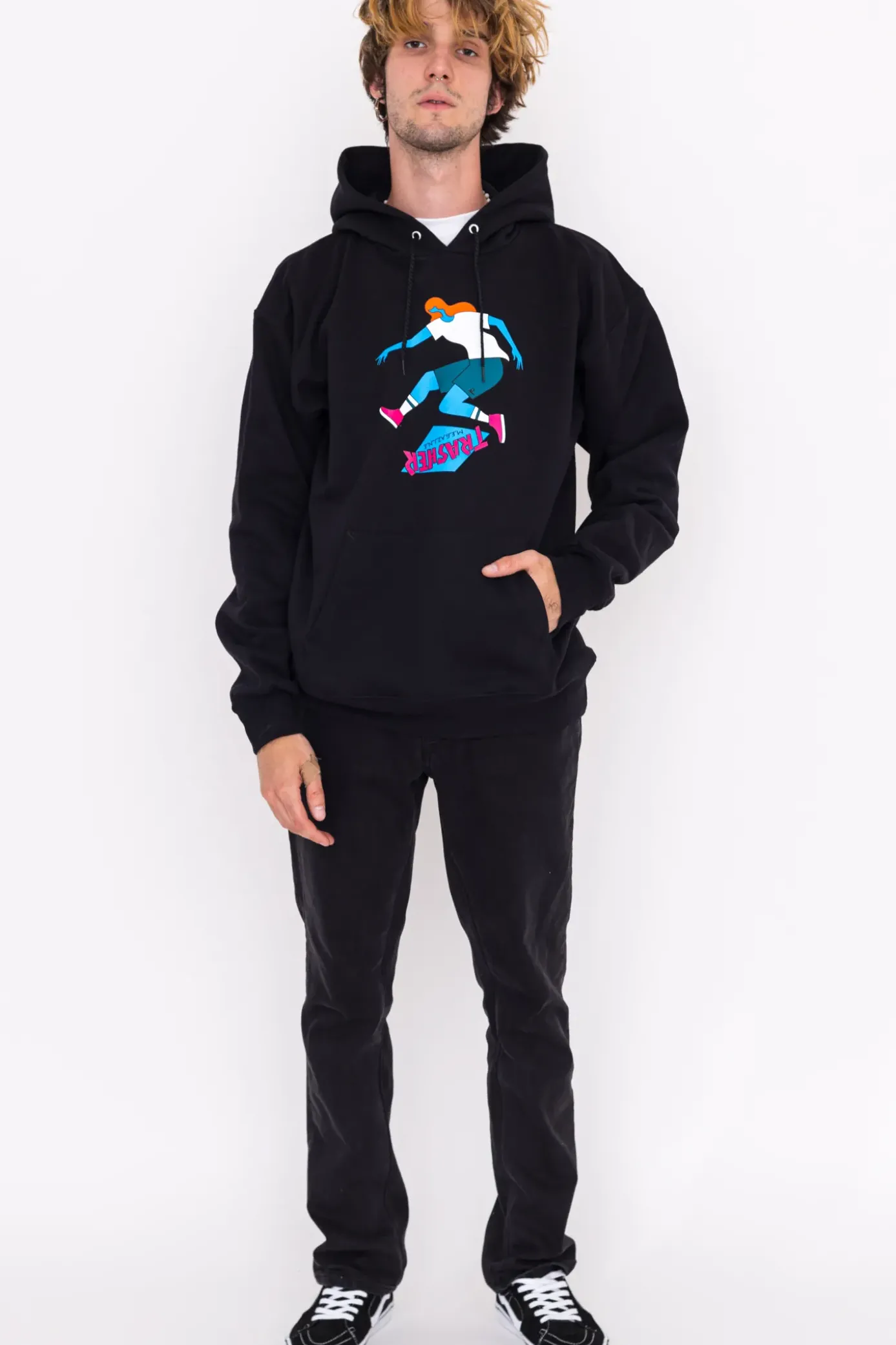 Clearance Bluza Z Kapturem Thrasher Trasher Tre Bluzy Z Kapturem