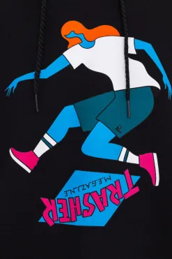 Clearance Bluza Z Kapturem Thrasher Trasher Tre Bluzy Z Kapturem