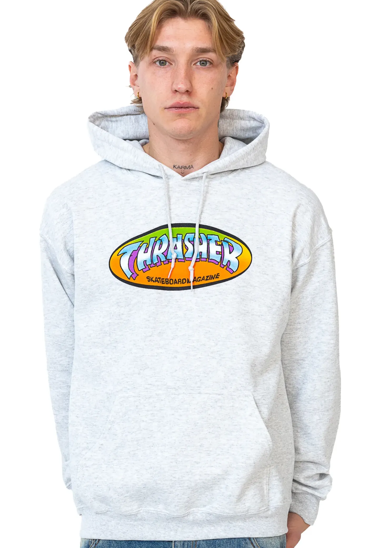 Outlet Bluza Z Kapturem Thrasher Ninety-Five Bluzy Z Kapturem