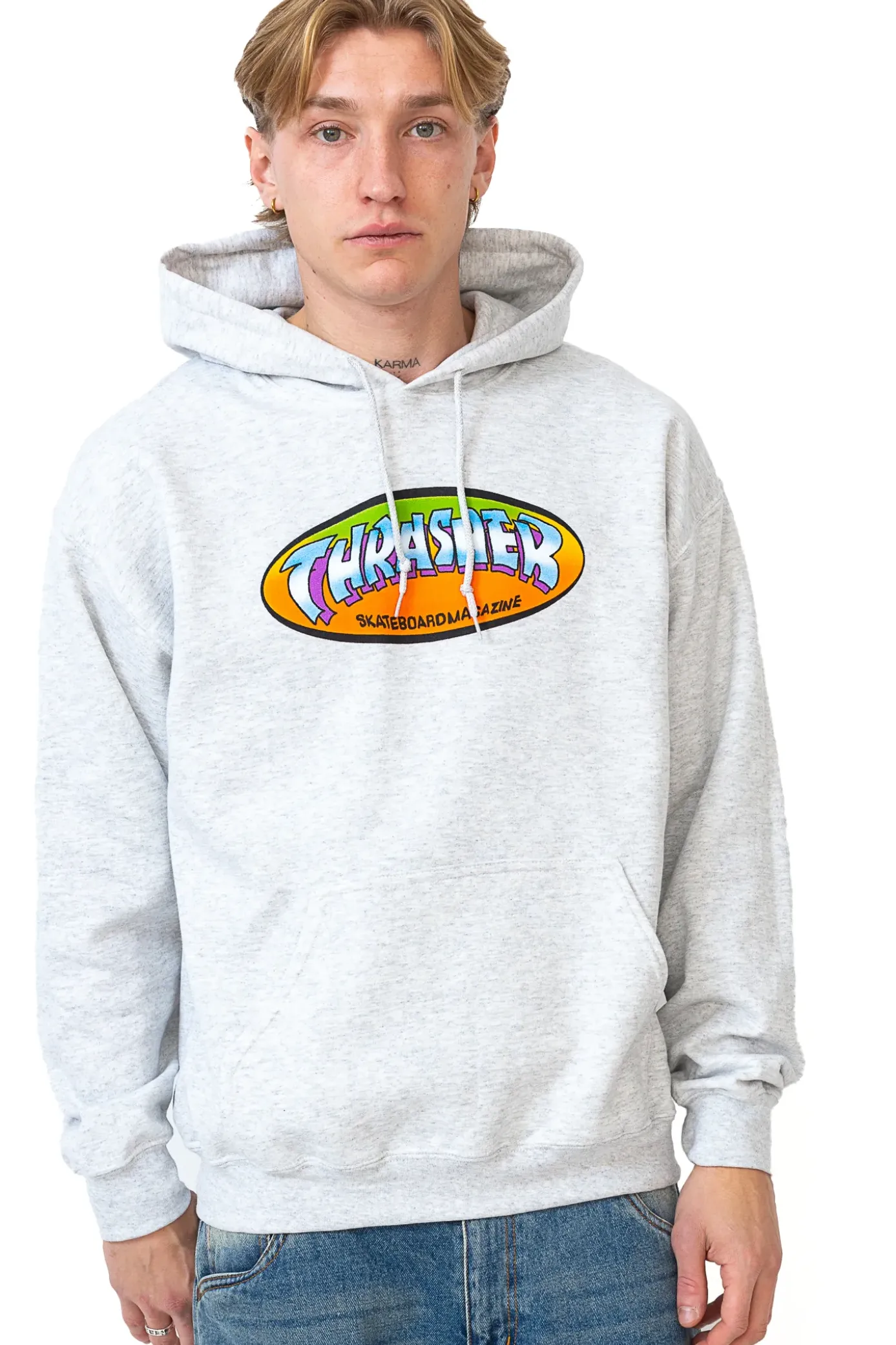 Outlet Bluza Z Kapturem Thrasher Ninety-Five Bluzy Z Kapturem