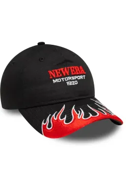 Hot Czapka New Era Flame Visor 9Twenty Snapback|Czapki Z Daszkiem