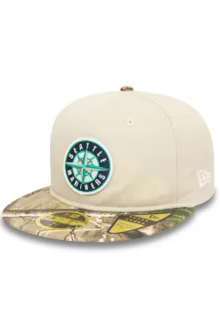 Czapka New Era Seattle Mariners MLB Realtree Retro Crown 59Fifty Full Cap|Czapki Z Daszkiem