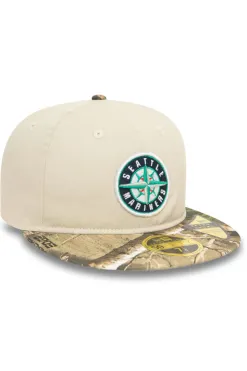 Czapka New Era Seattle Mariners MLB Realtree Retro Crown 59Fifty Full Cap|Czapki Z Daszkiem