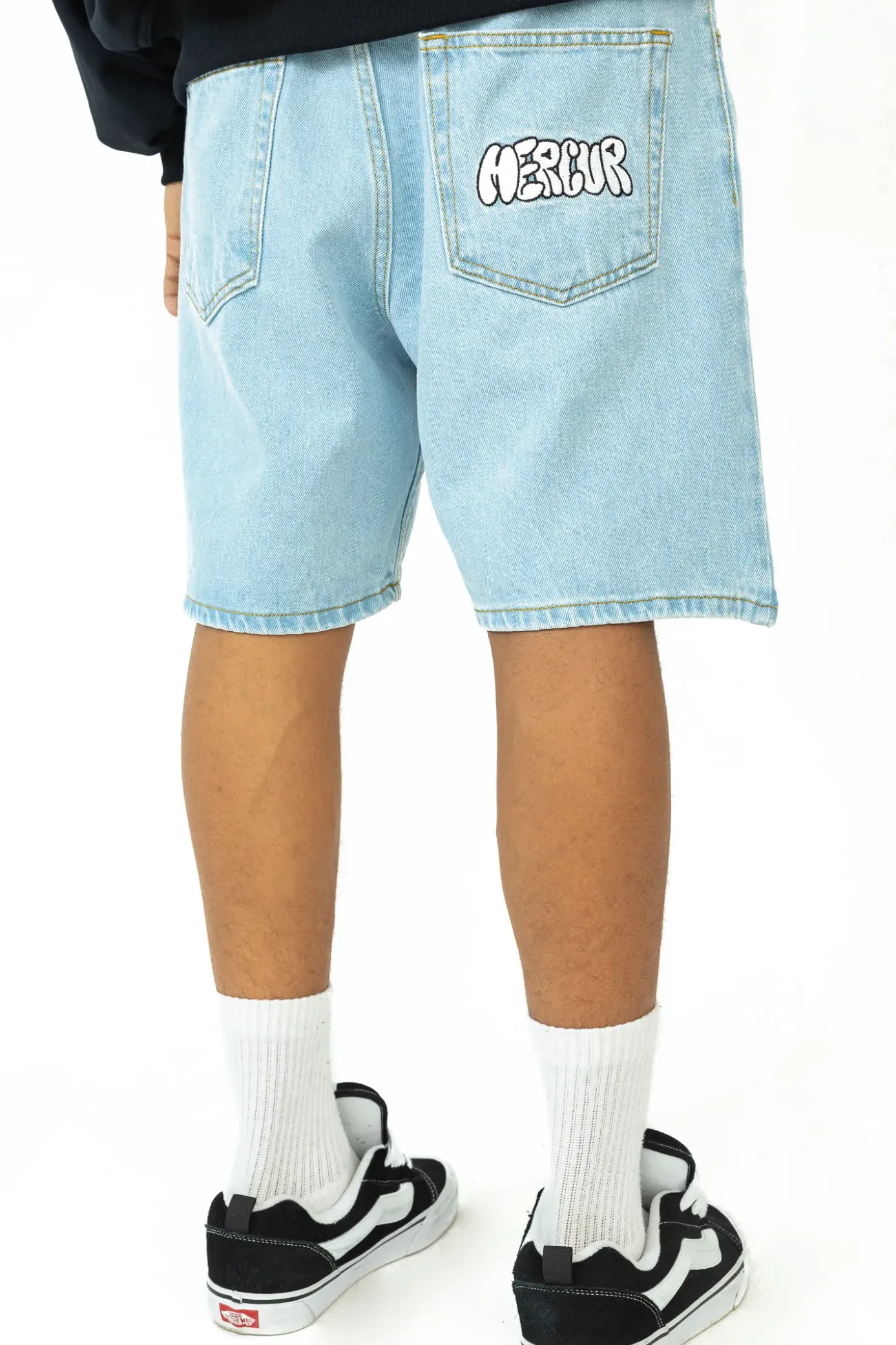 New Jortsy Mural Szorty Jeansowe|Jorts