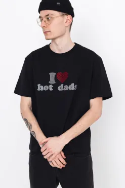Discount Koszulka I <3 Hot Dads T-shirty