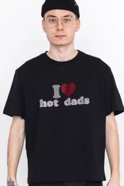 Discount Koszulka I <3 Hot Dads T-shirty