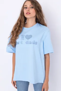Discount Koszulka I <3 Hot Dads T-shirty