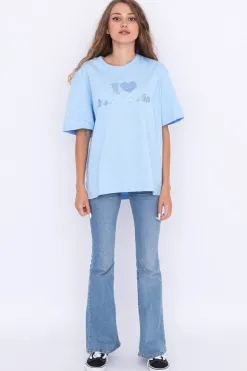 Discount Koszulka I <3 Hot Dads T-shirty