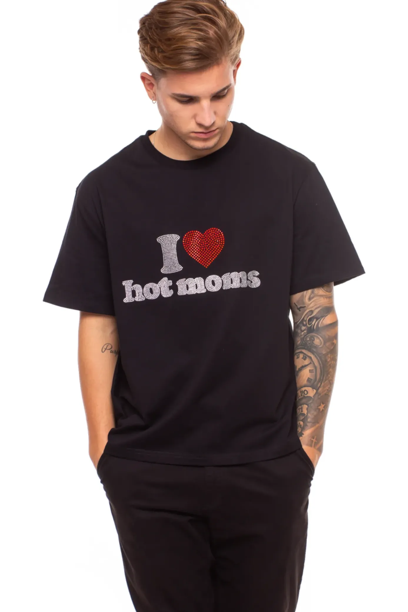 Best Koszulka I <3 Hot Moms T-shirty