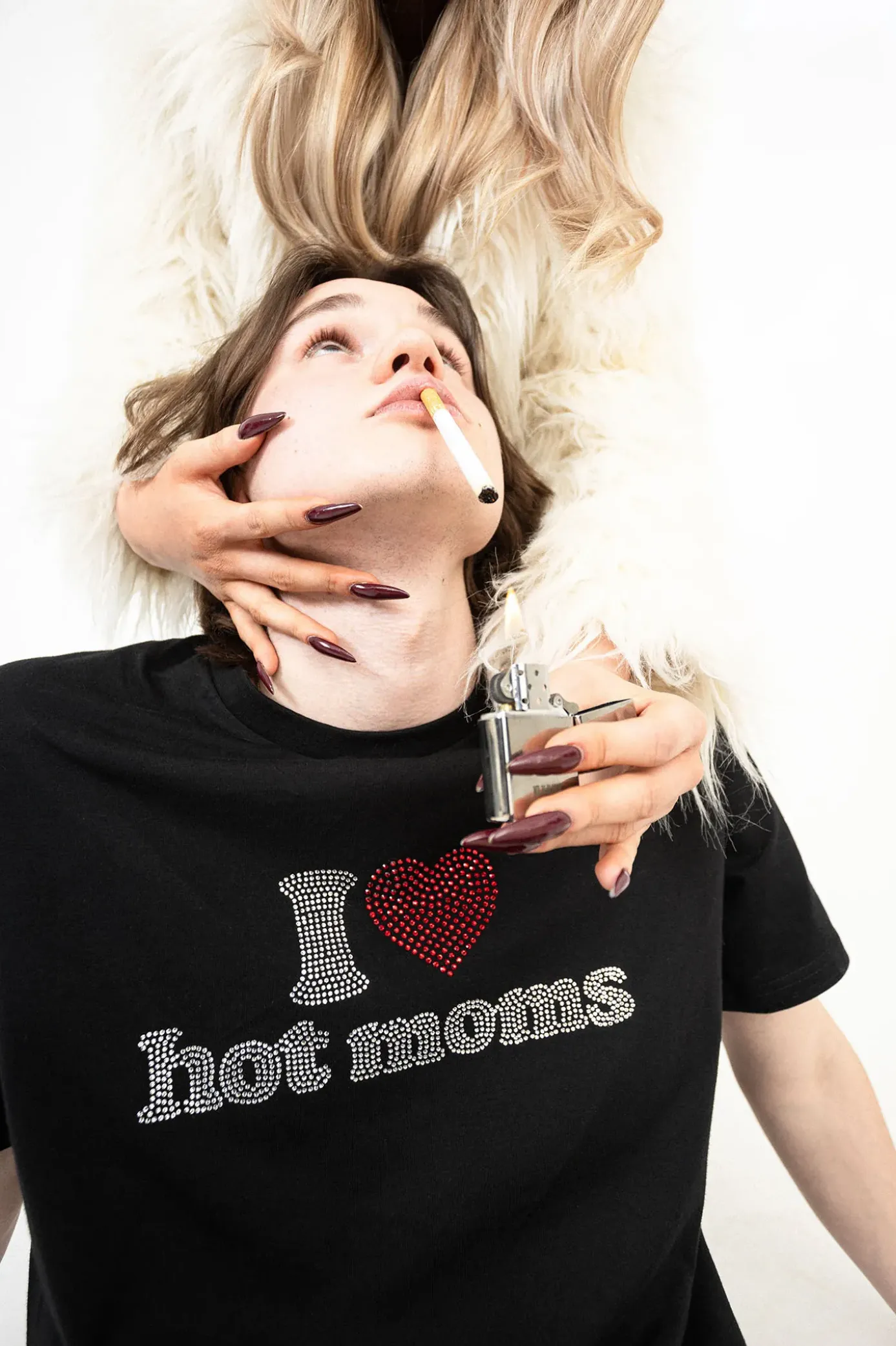 Best Koszulka I <3 Hot Moms T-shirty