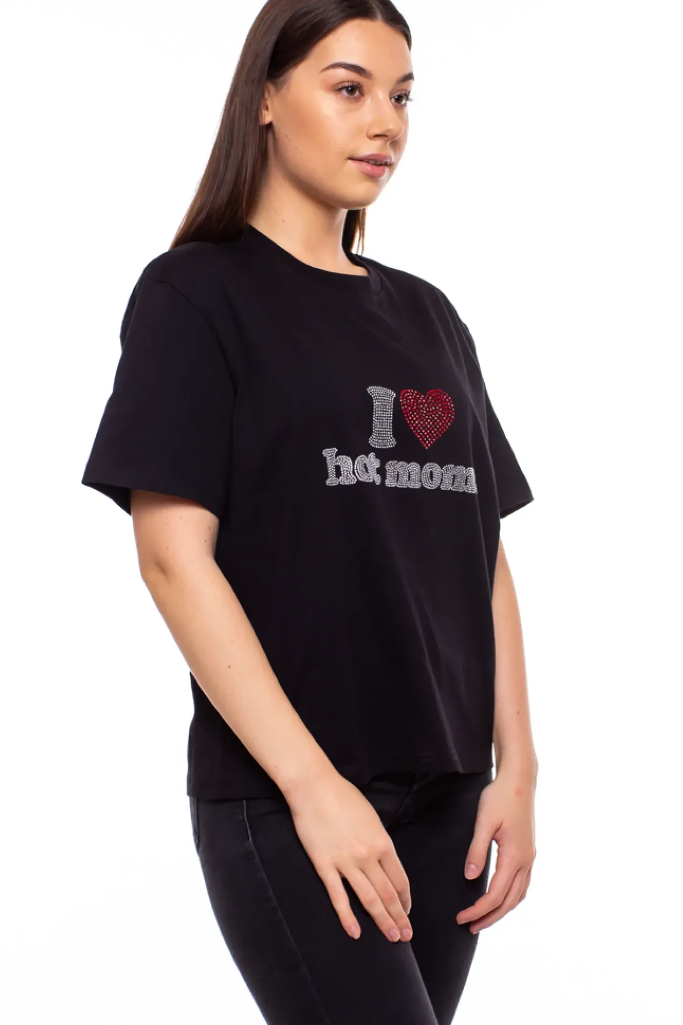 Best Koszulka I <3 Hot Moms T-shirty