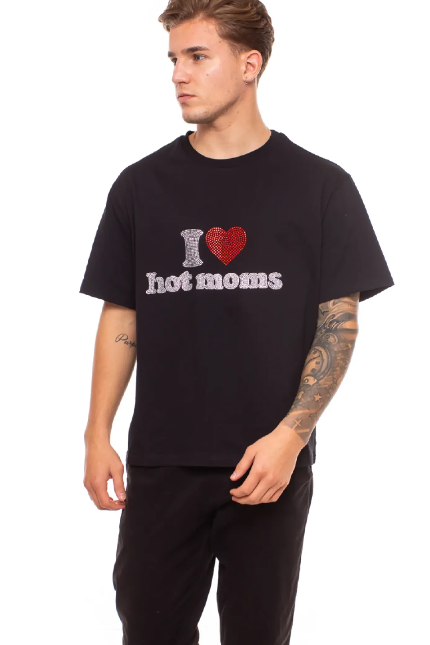 Best Koszulka I <3 Hot Moms T-shirty