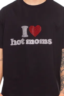 Best Koszulka I <3 Hot Moms T-shirty