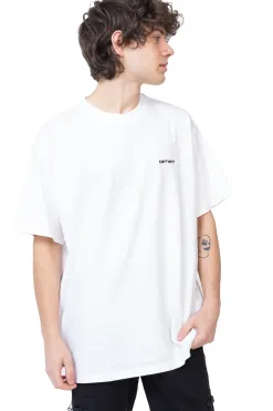 Clearance Koszulka Script Embroidery T-shirty