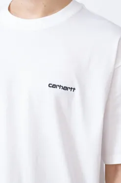 Clearance Koszulka Script Embroidery T-shirty