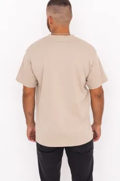 New Koszulka Script Embroidery T-shirty
