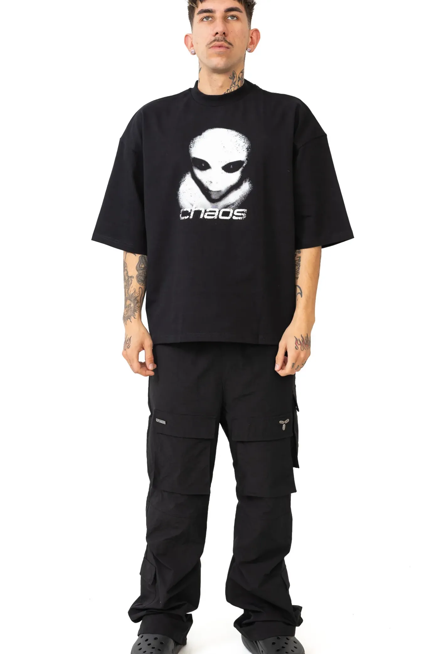 Clearance Koszulka Alien Distressed T-shirty