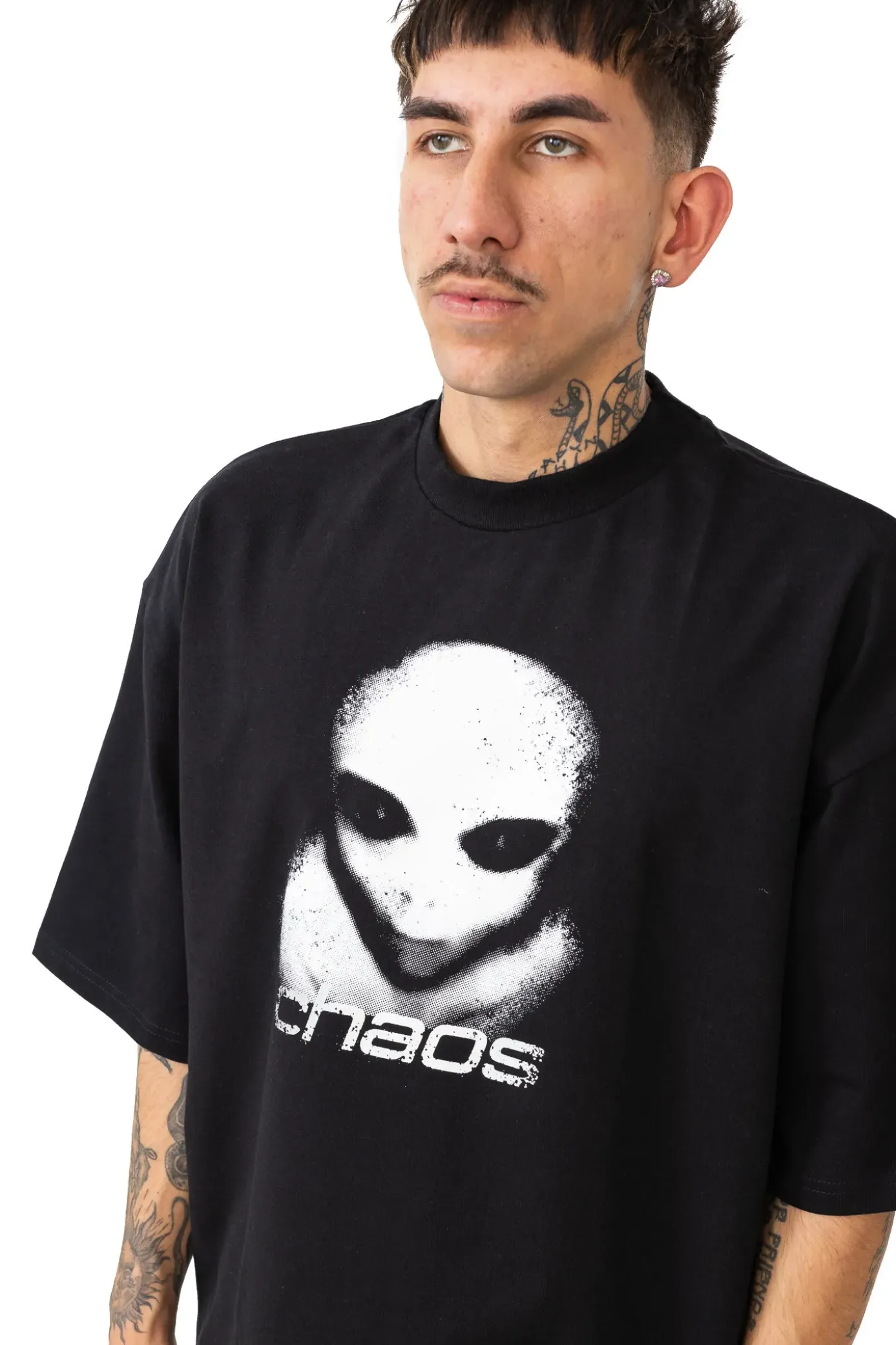 Clearance Koszulka Alien Distressed T-shirty